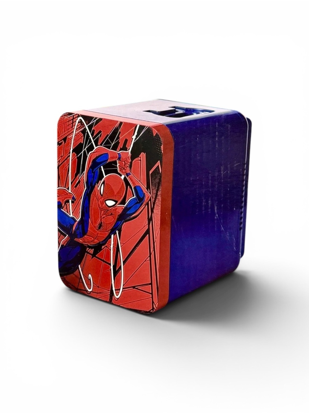Marvel Spider-Man 6 Can AC Mini Fridge Thermoelectric Cooler 4 Litre